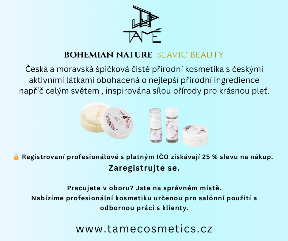 Česká a moravská špičková čistě přírodní kosmetika s českými aktivními látkami obohacená o nejlepší přírodní ingredience napříč celým světem , inspirována sílou přírody pro krásnou pleť.